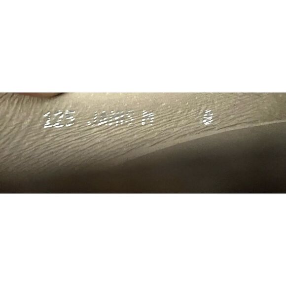 Donald J. Pliner Lisa Janis Suede Heels 3” Snakeskin Trimmed Taupe Women’s 8 M - Picture 8 of 11